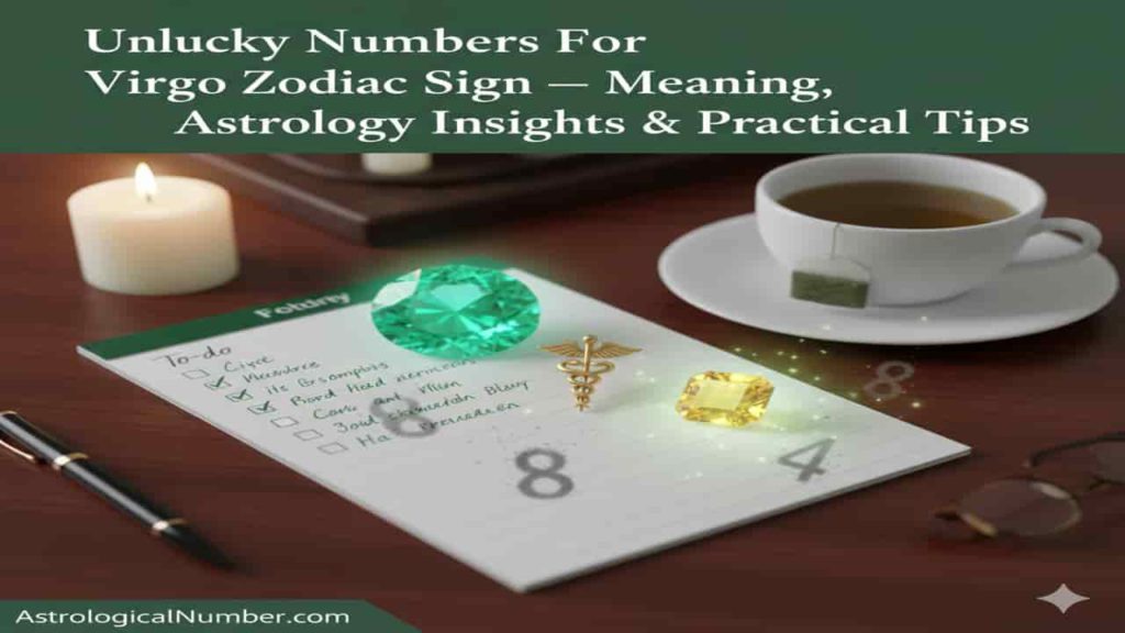 nlucky Numbers For Virgo Zodiac