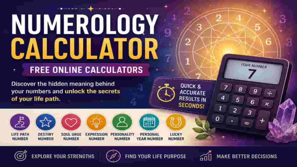 Numerology Calculator: Free Online Calculators