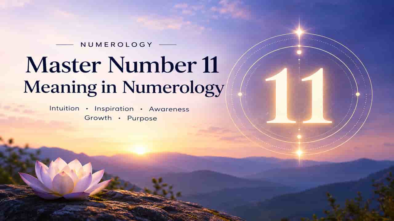 Master Number 11 Meaning in Numerology